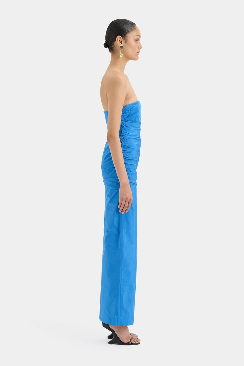 SIR the label Caris Gown Blue