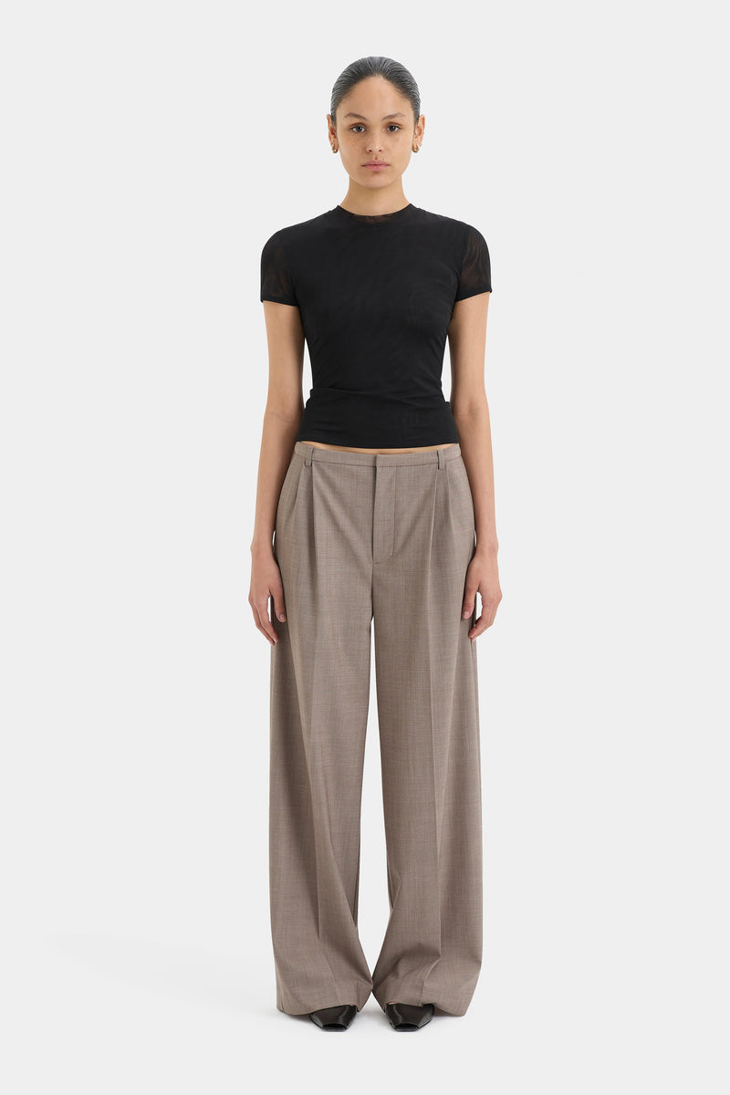 SIR the label Leonardo Tailored Trouser TAUPE