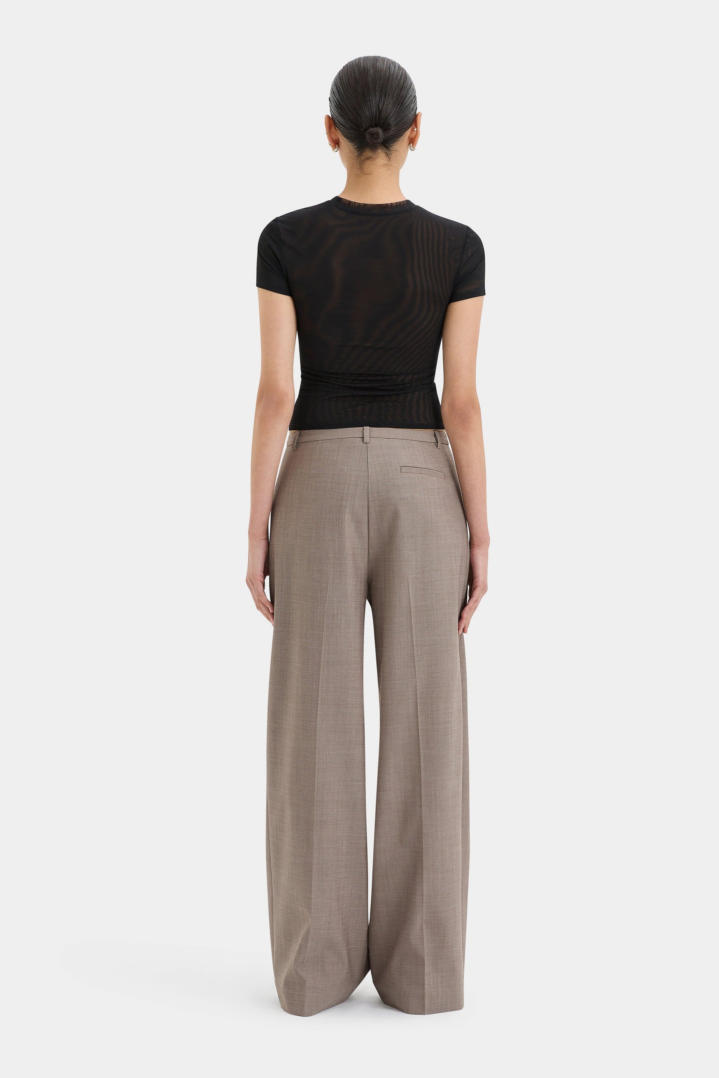 SIR the label Leonardo Tailored Trouser TAUPE
