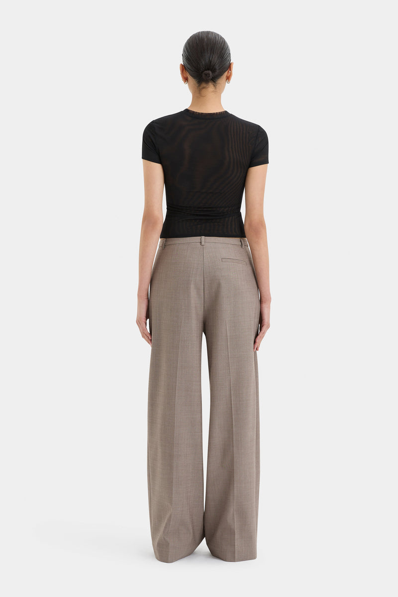 SIR the label Leonardo Tailored Trouser TAUPE