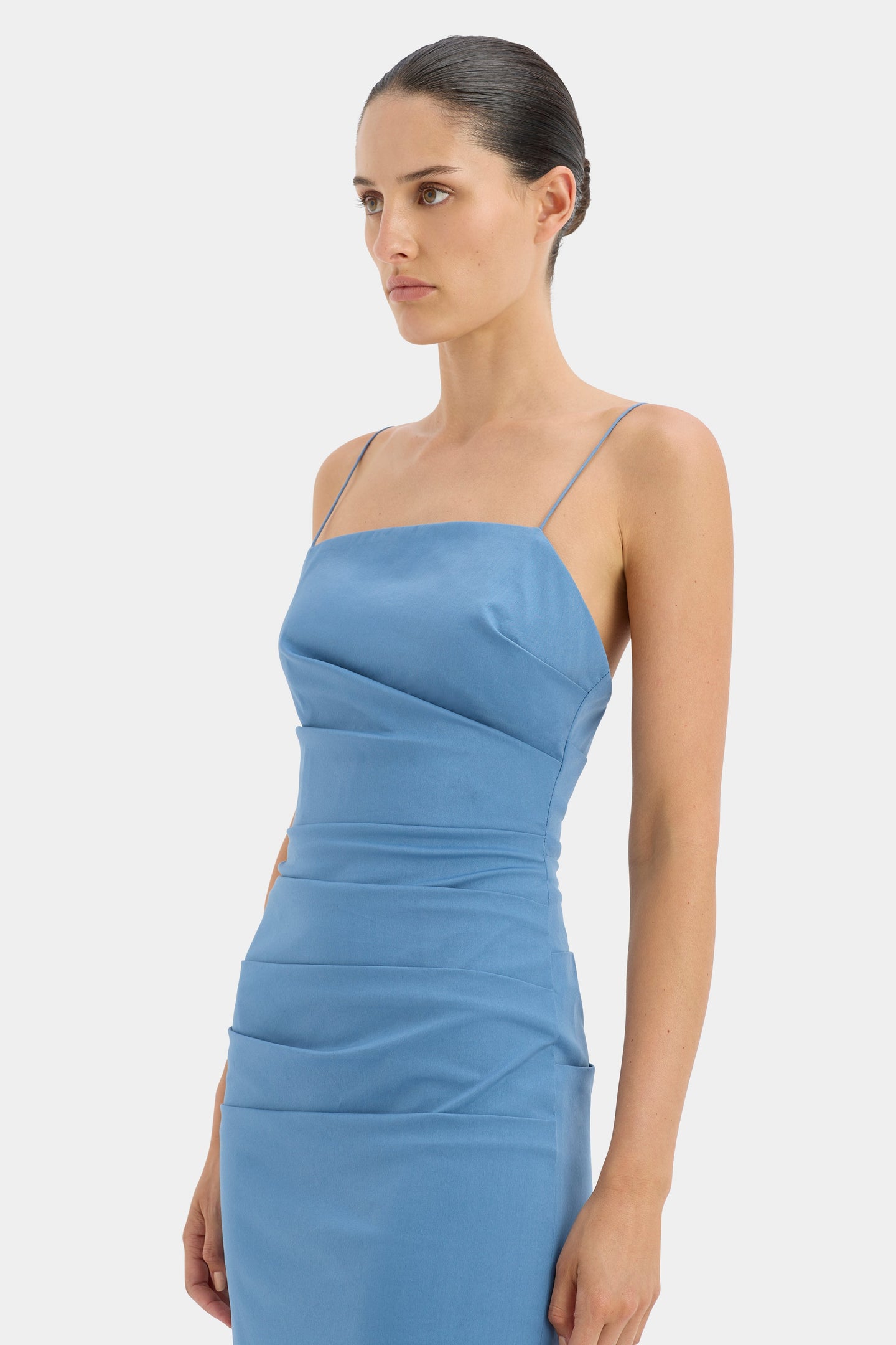 SIR the label Jones Gown WASHED BLUE