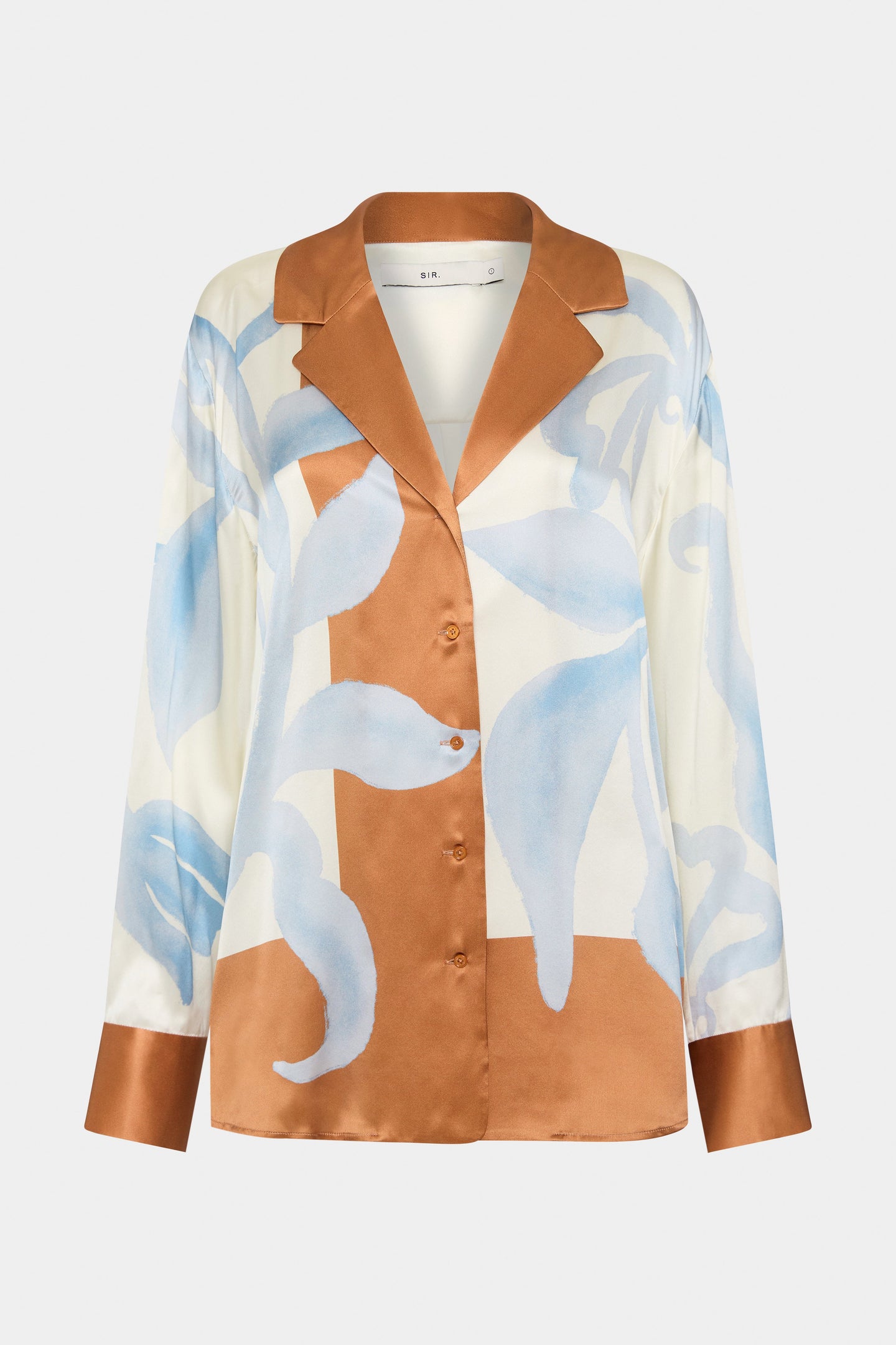 SIR the label Sorrento Shirt SCIARPA PRINT