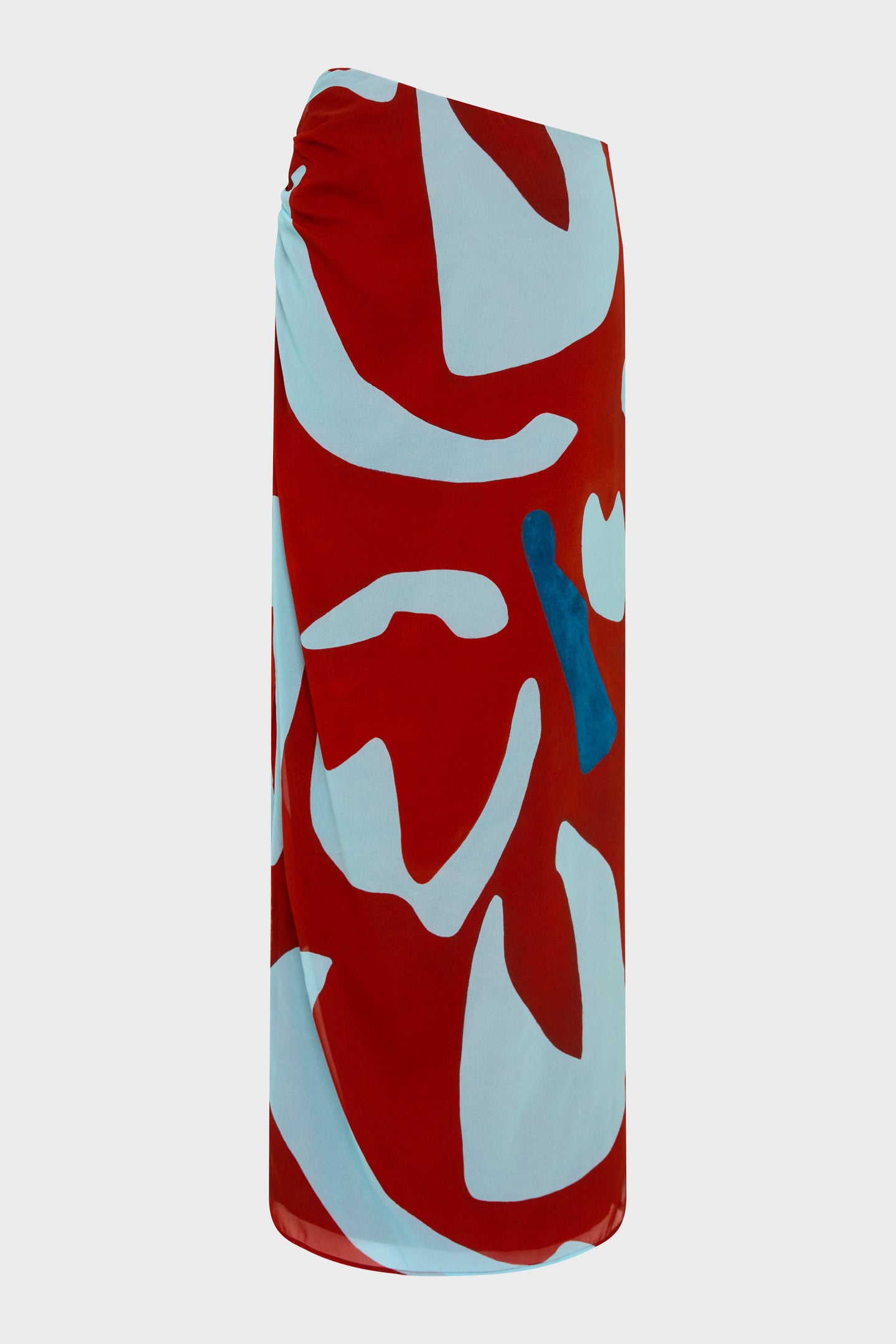 SIR the label Frankie Gathered Midi Skirt RUBY REFLECTION