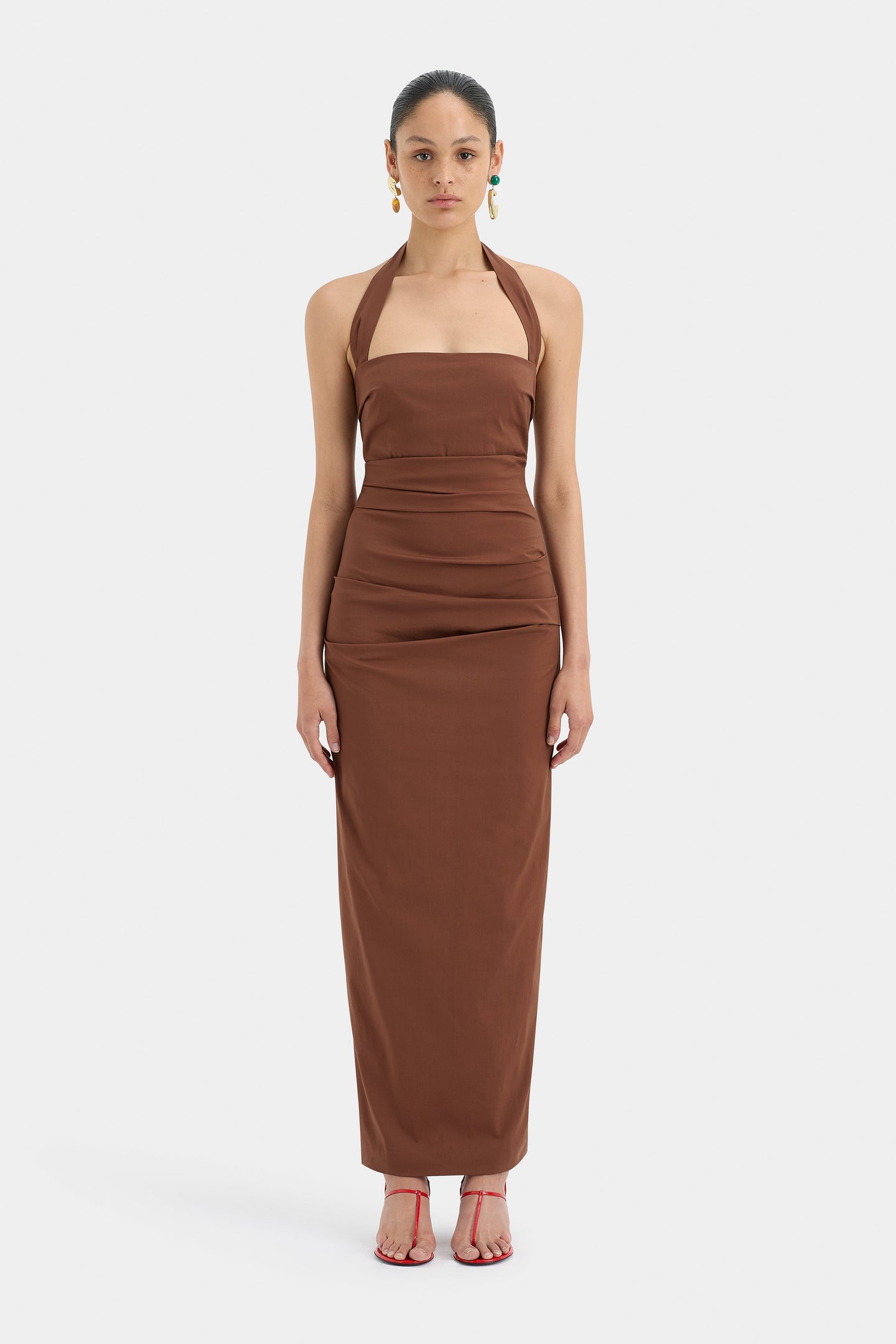 SIR the label Nikki Gown Brown