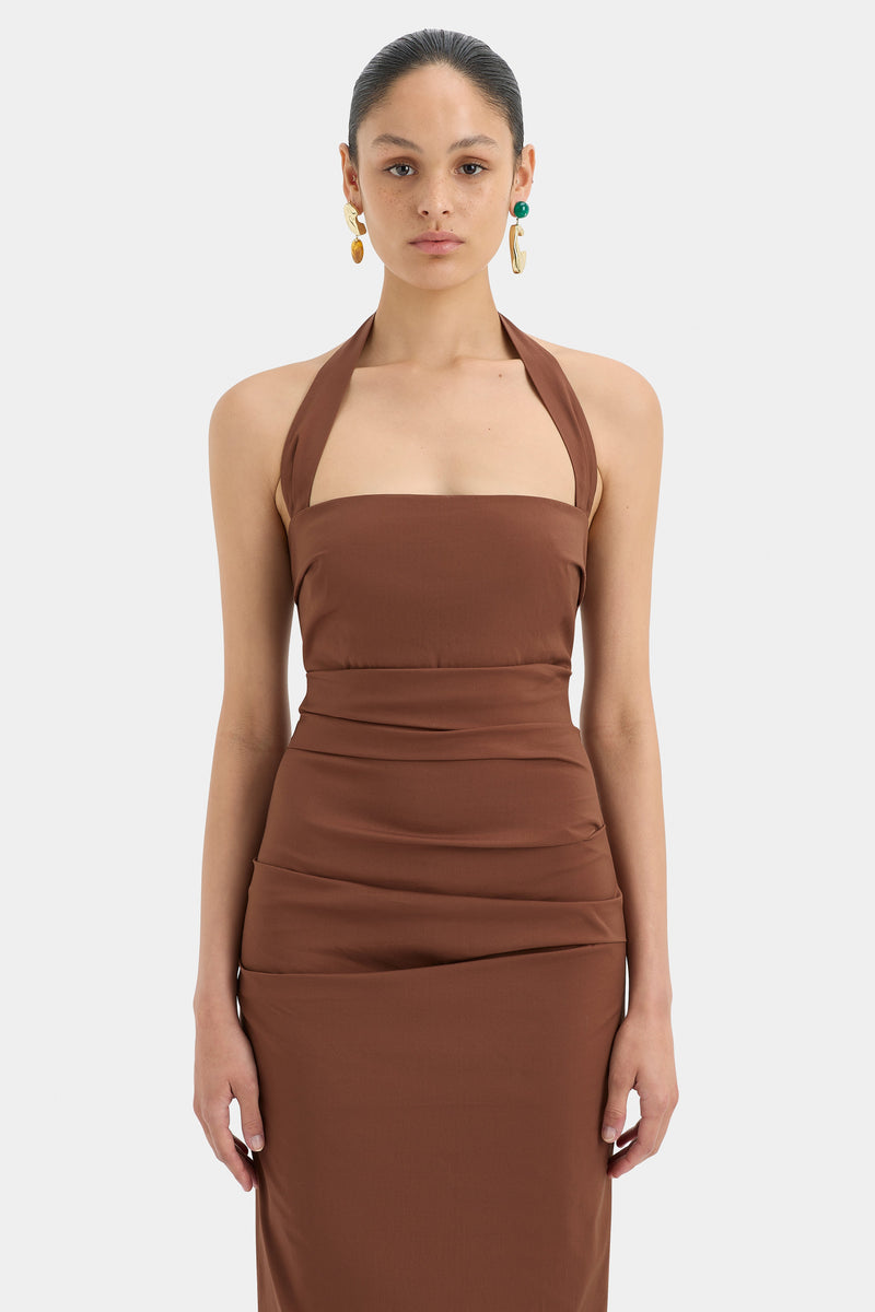 SIR the label Nikki Gown Brown