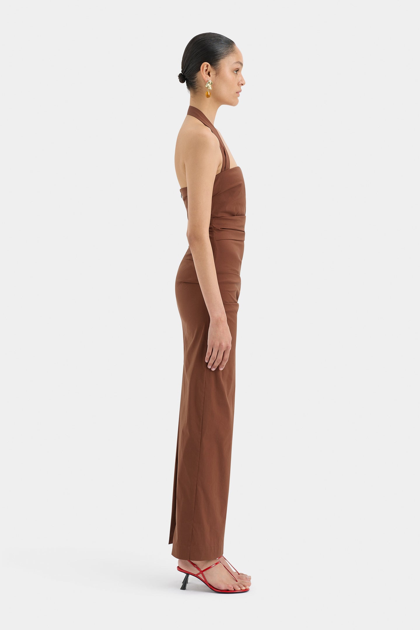 SIR the label Nikki Gown Brown