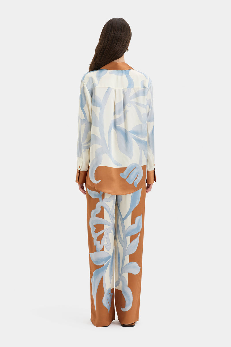 SIR the label Sorrento Shirt SCIARPA PRINT