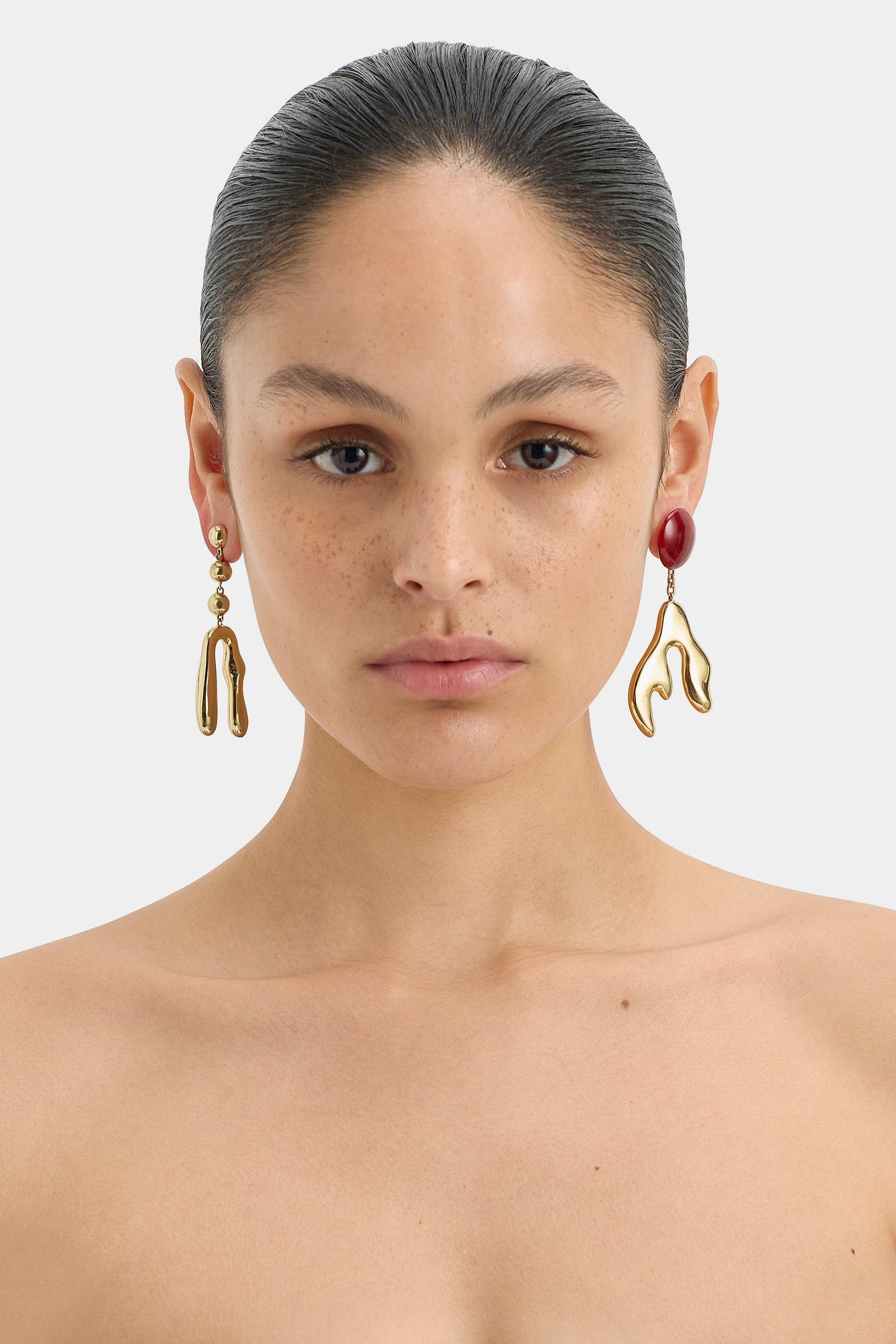 SIR the label Frankie Drop Earring BRASS