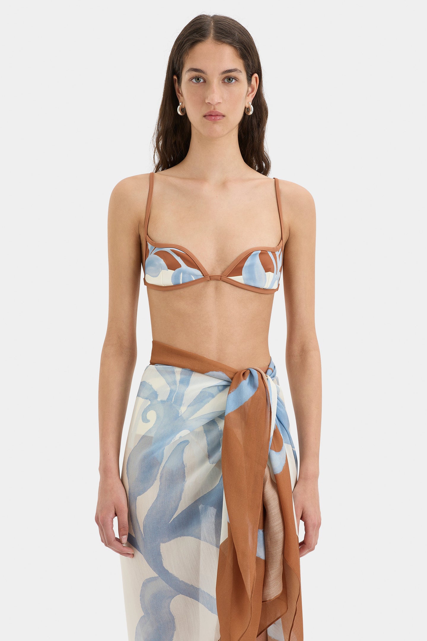 SIR the label Palermo Sarong SCIARPA PRINT