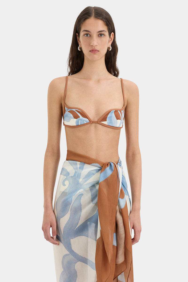 SIR the label Palermo Sarong SCIARPA PRINT