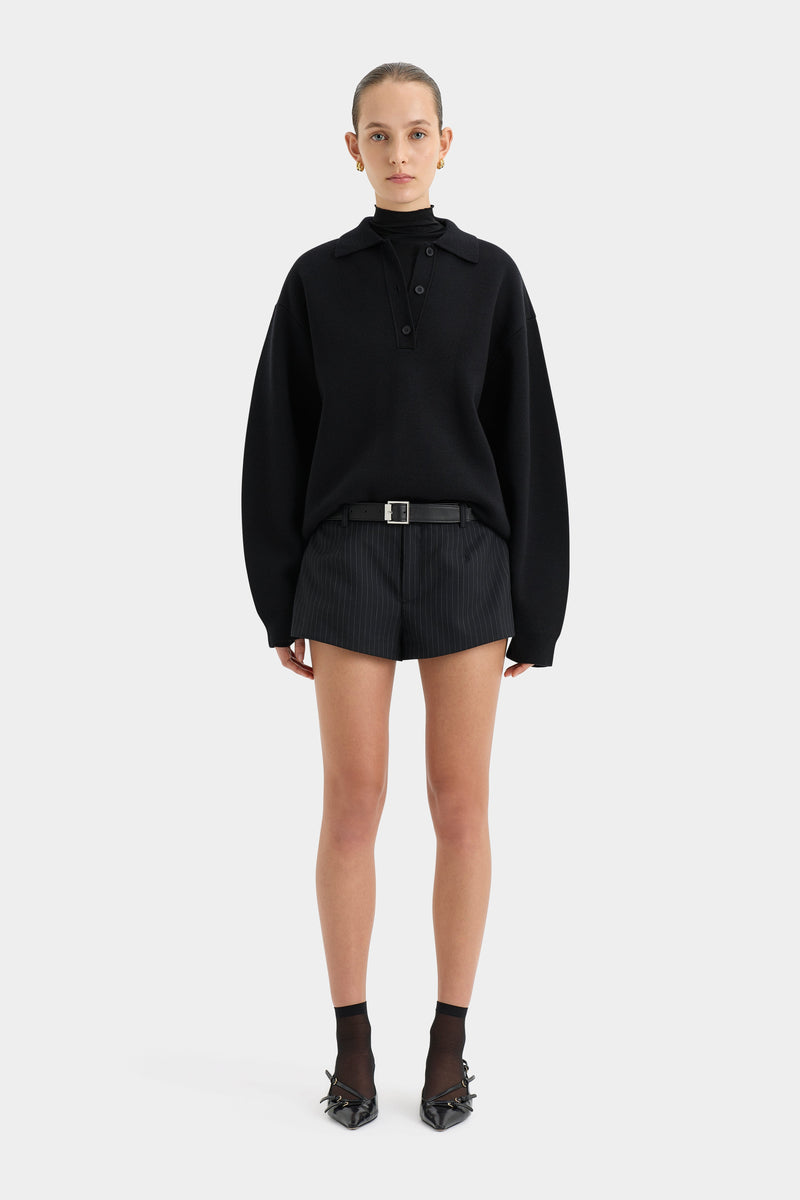 SIR the label Edie Mini Short PINSTRIPE