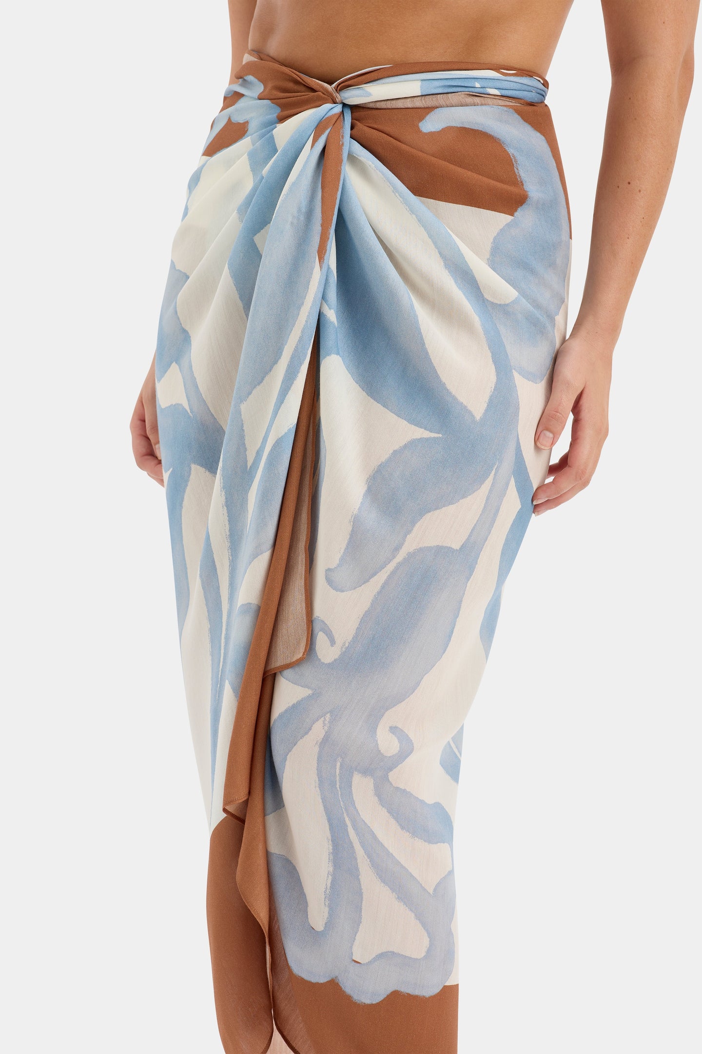 SIR the label Palermo Sarong SCIARPA PRINT