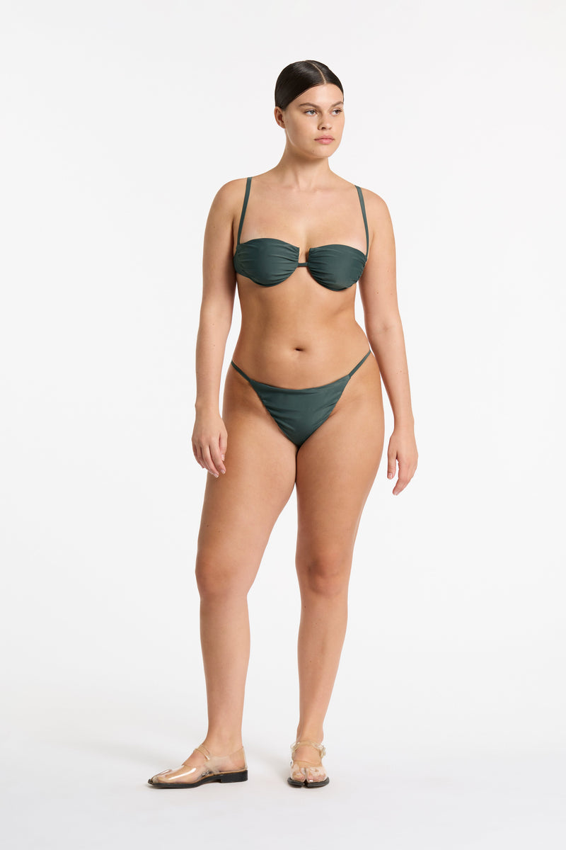 SIR the label Maxime Gathered Bikini Brief Petrol