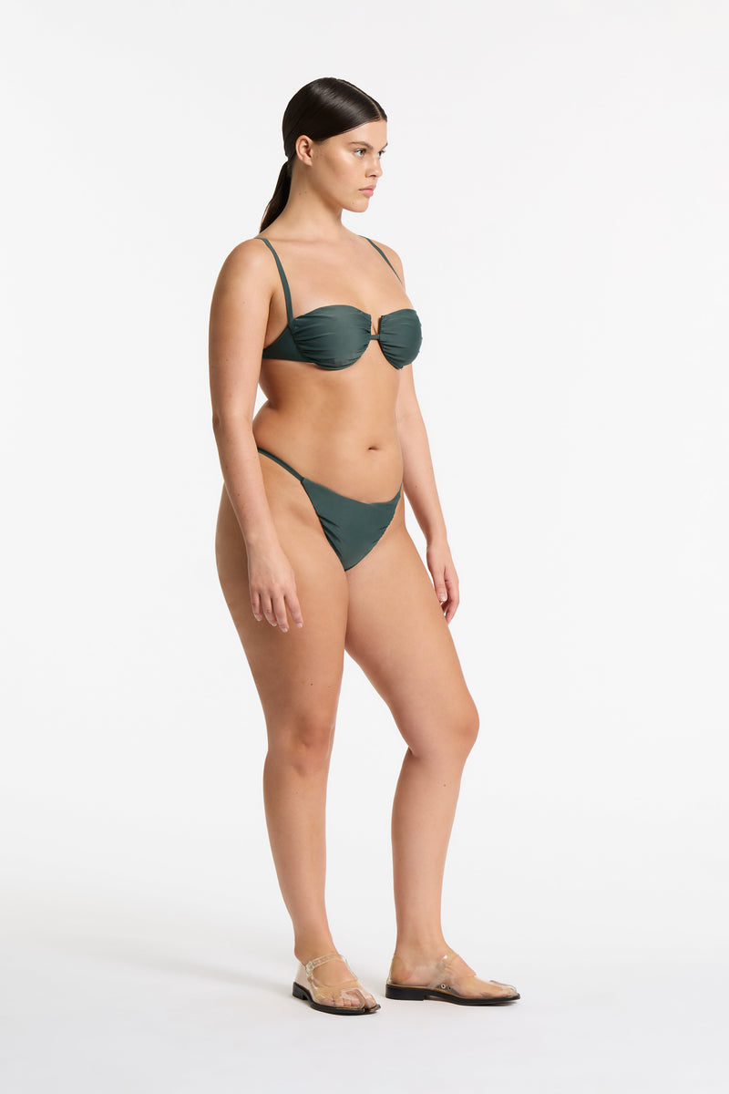 SIR the label Maxime Gathered Bikini Brief Petrol