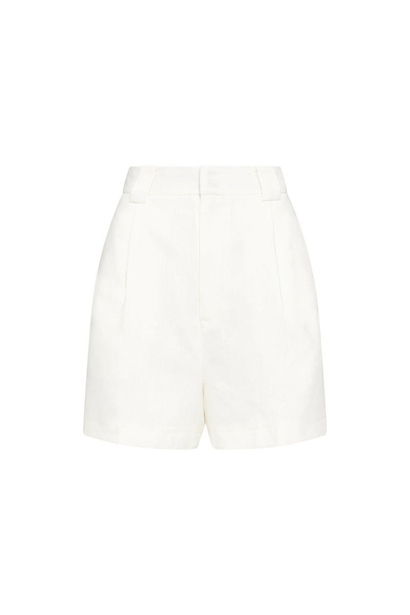 SIR the label Clemence Tailored Short IVORY
