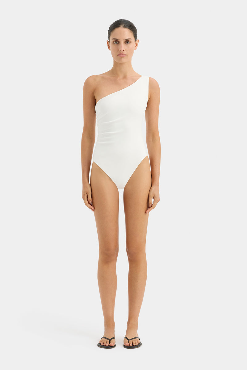 SIR the label Louis One Shoulder One Piece IVORY