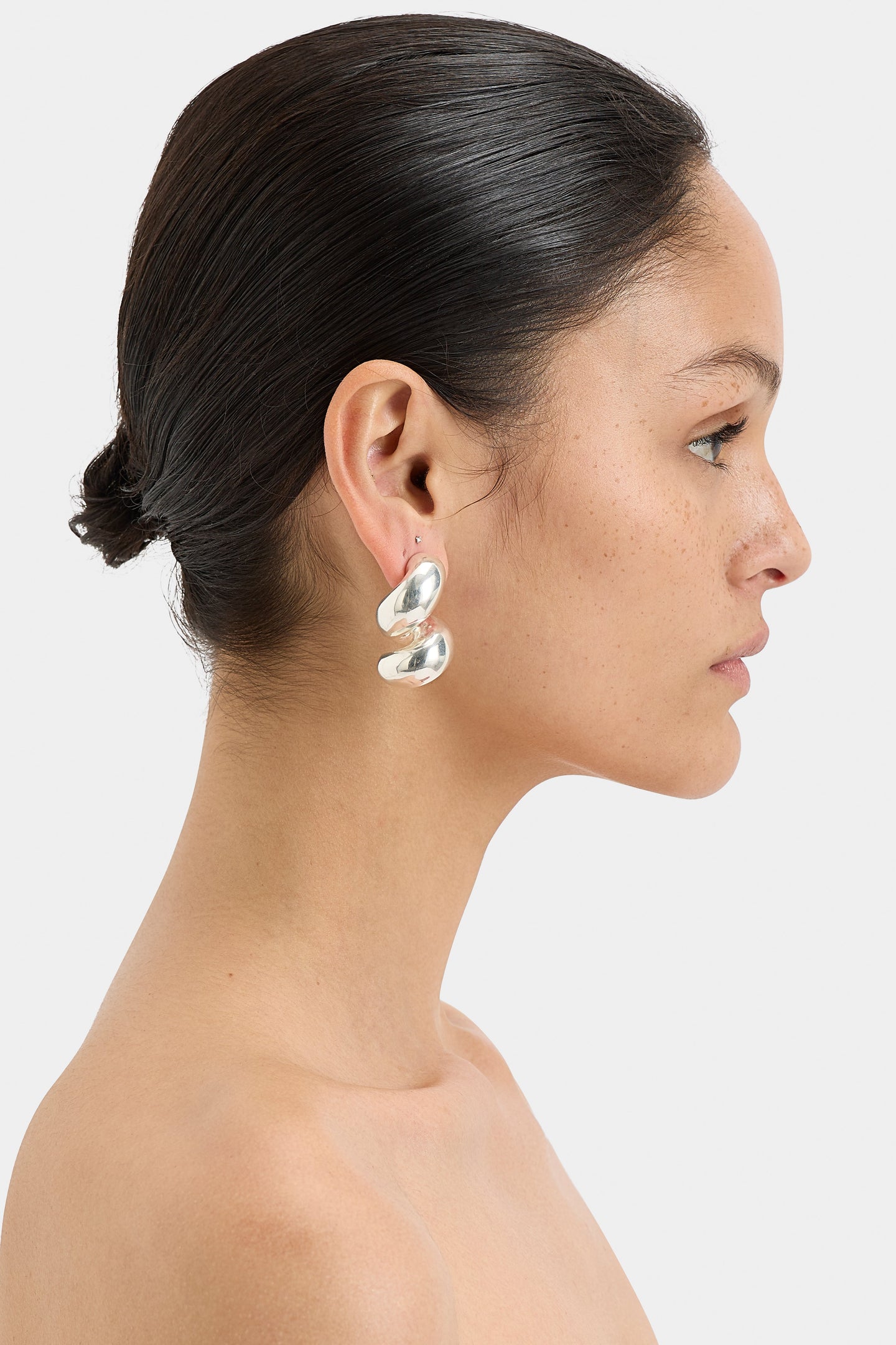 SIR the label Flashback Twist Earring SILVER